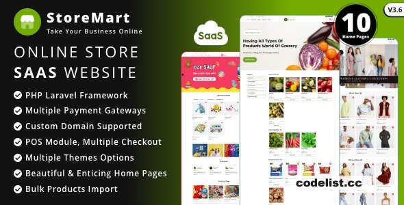 StoreMart SaaS v4.2